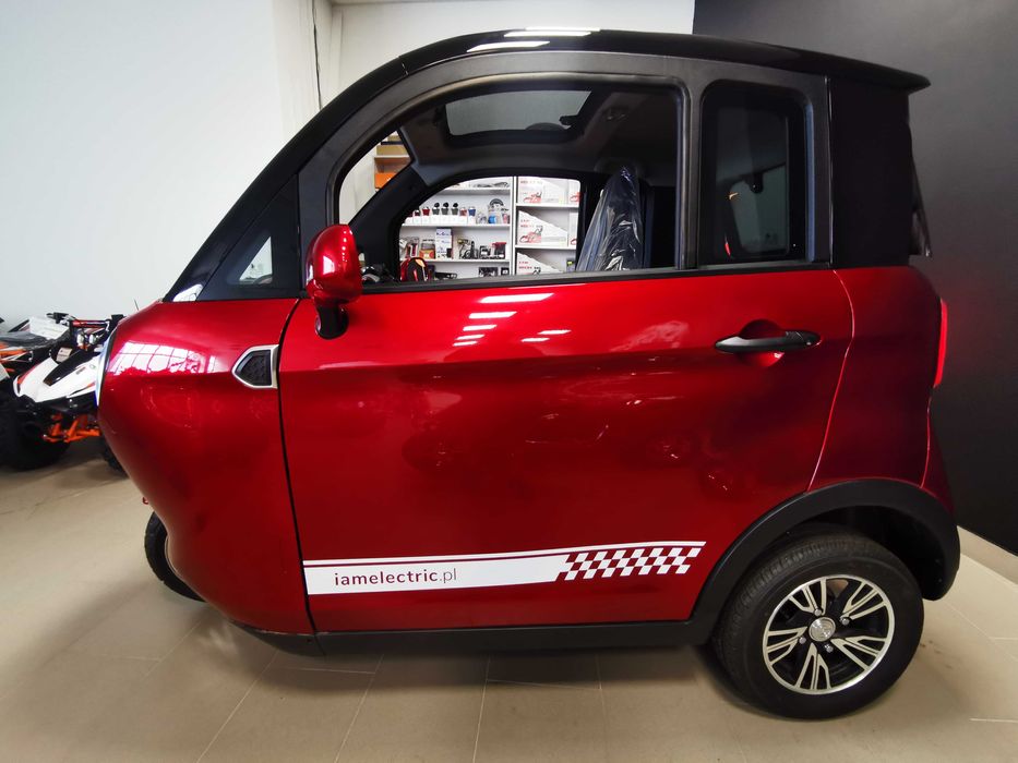 Motorower elektryczny trójkołowy zabudowany DORY acid Raty FV QuadON