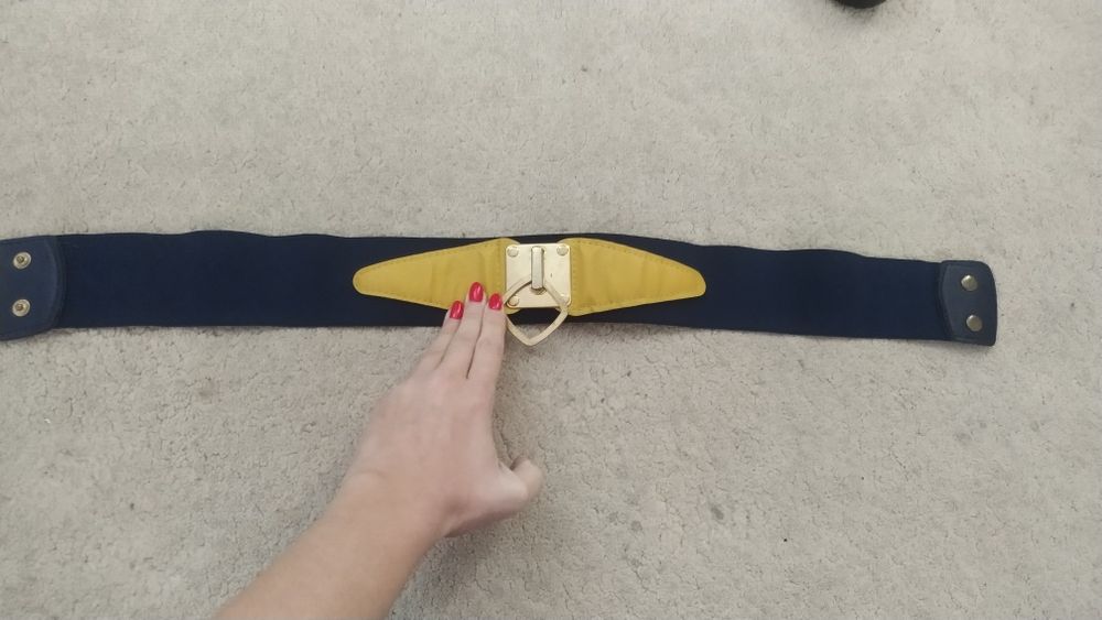 Пояс стретч черный