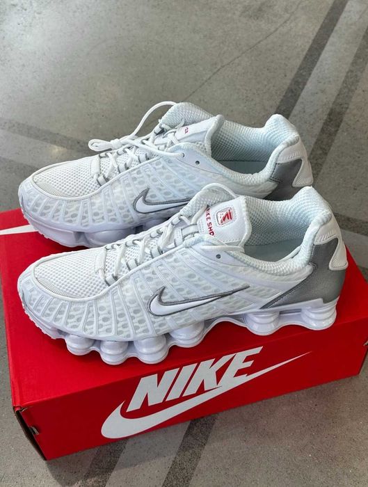 "Buty Trampki" Nike_Shox_TL_White_R.42
