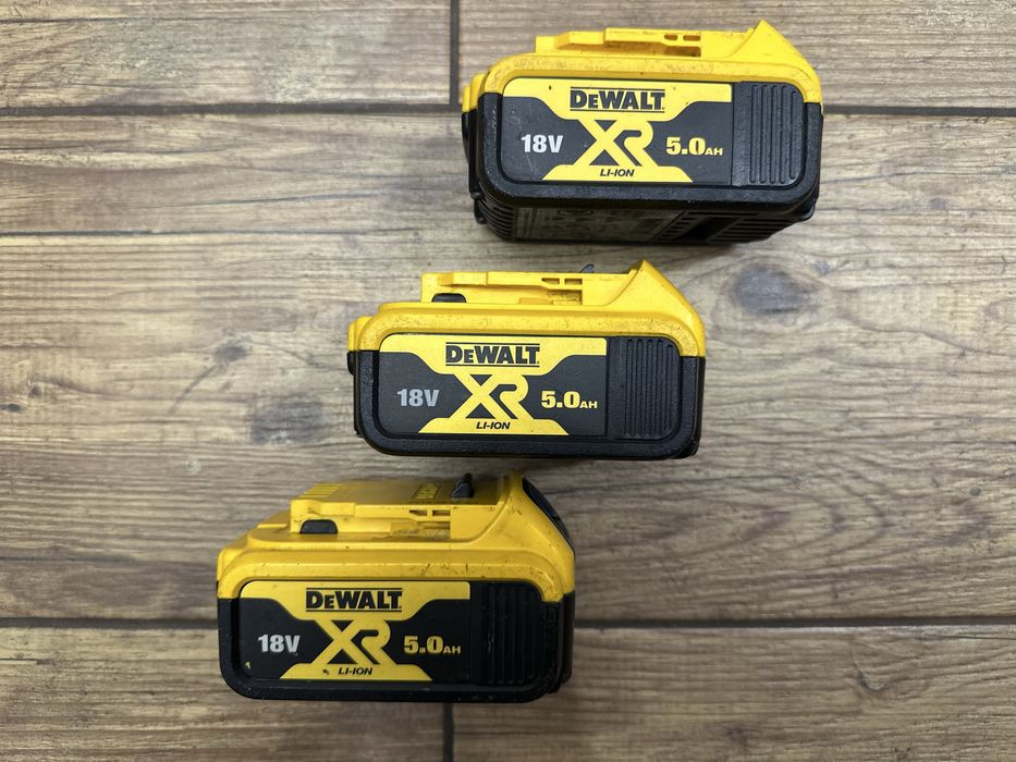 [Zestaw] Bateria, akumulator DeWalt 3x 5AH 18V