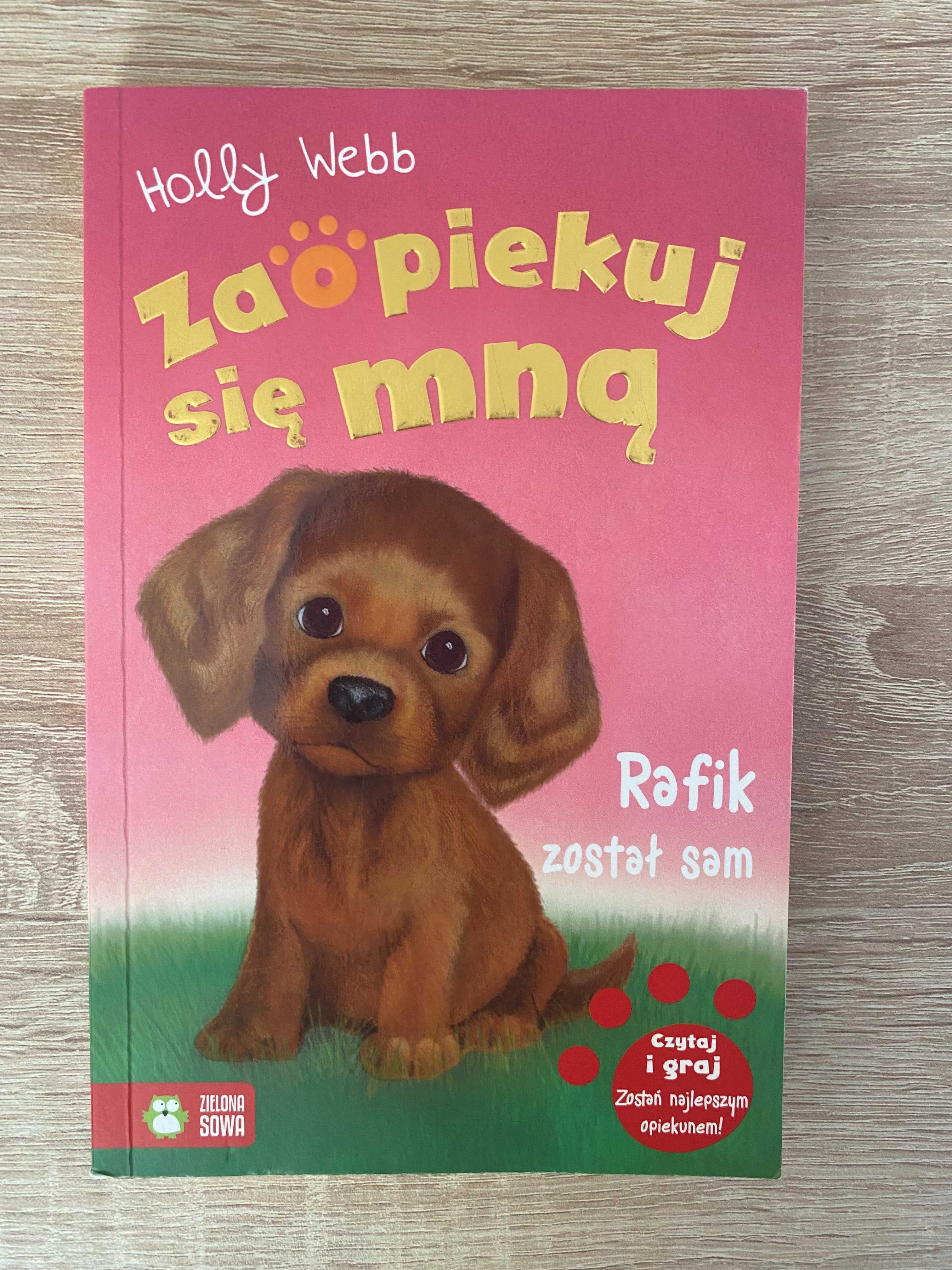 Książka "Zaopiekuj się mną" Holly Webb "Rafik został sam"