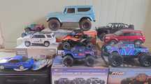 Muitos carros RC para venda, €5-180,- Novo+usado