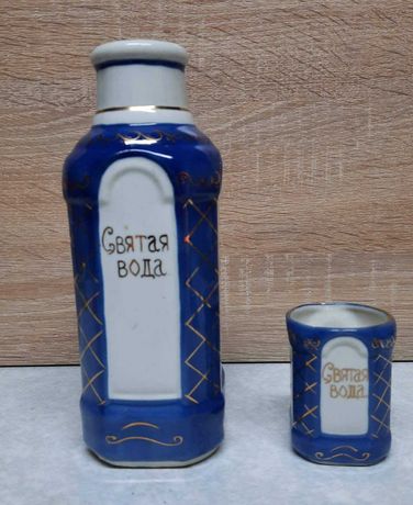 Ритуальный фарфоровый набор "Святая вода"
