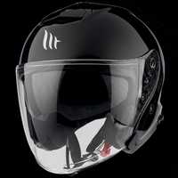 Kask otwarty jet MT Helmets THUNDER 3 SV czarny połysk rozmiar M