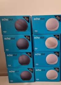 Alexa Echo Dot 5 - Azuis escuras e Brancas