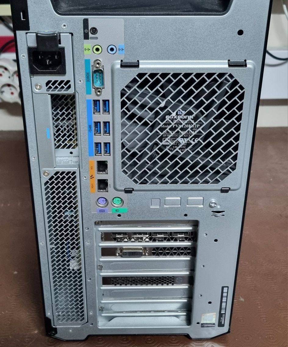 HP Z8 G4 / Duplo xeon gold 6136 24core / 32gb / 512nvme / Quadro M5000