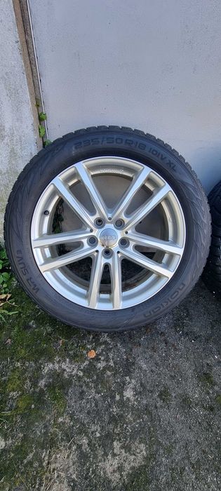 Alufelgi Audi 18 Cali A 6, A 7, Q3, Q4, Q5 na Oponach Zimowych