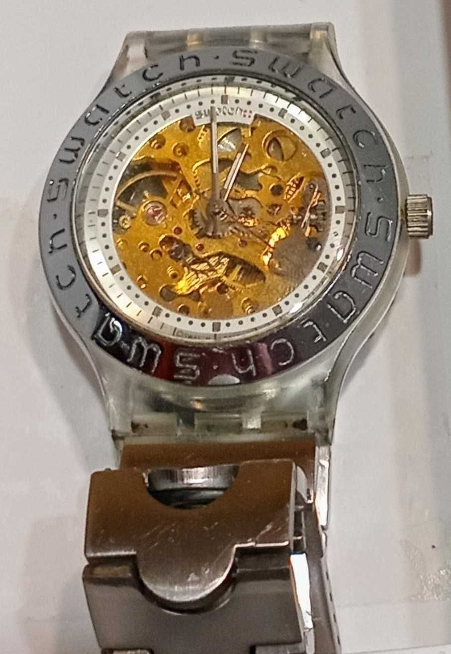 Часы механические Skeleton watch ag 2008 НА РЕМОНТ ИЛИ ЗАПЧАСТИ
