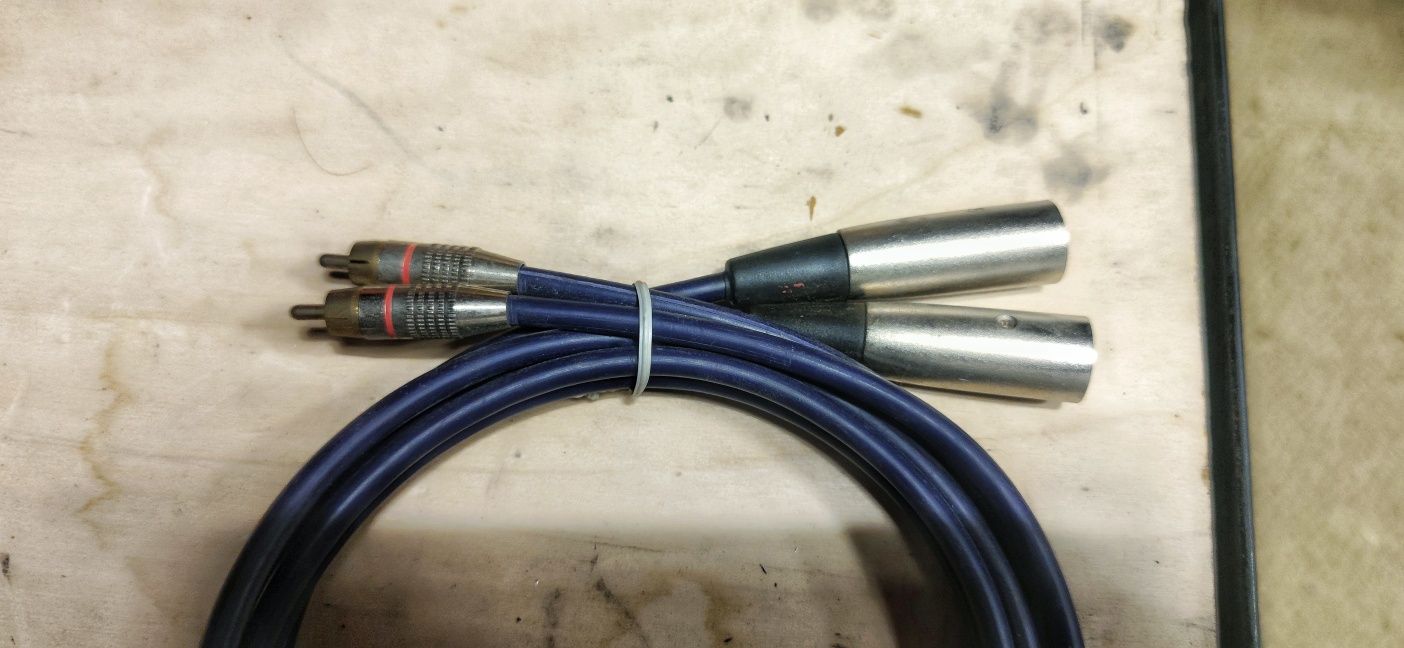 Cabo 2 XLR Macho - 2 RCA