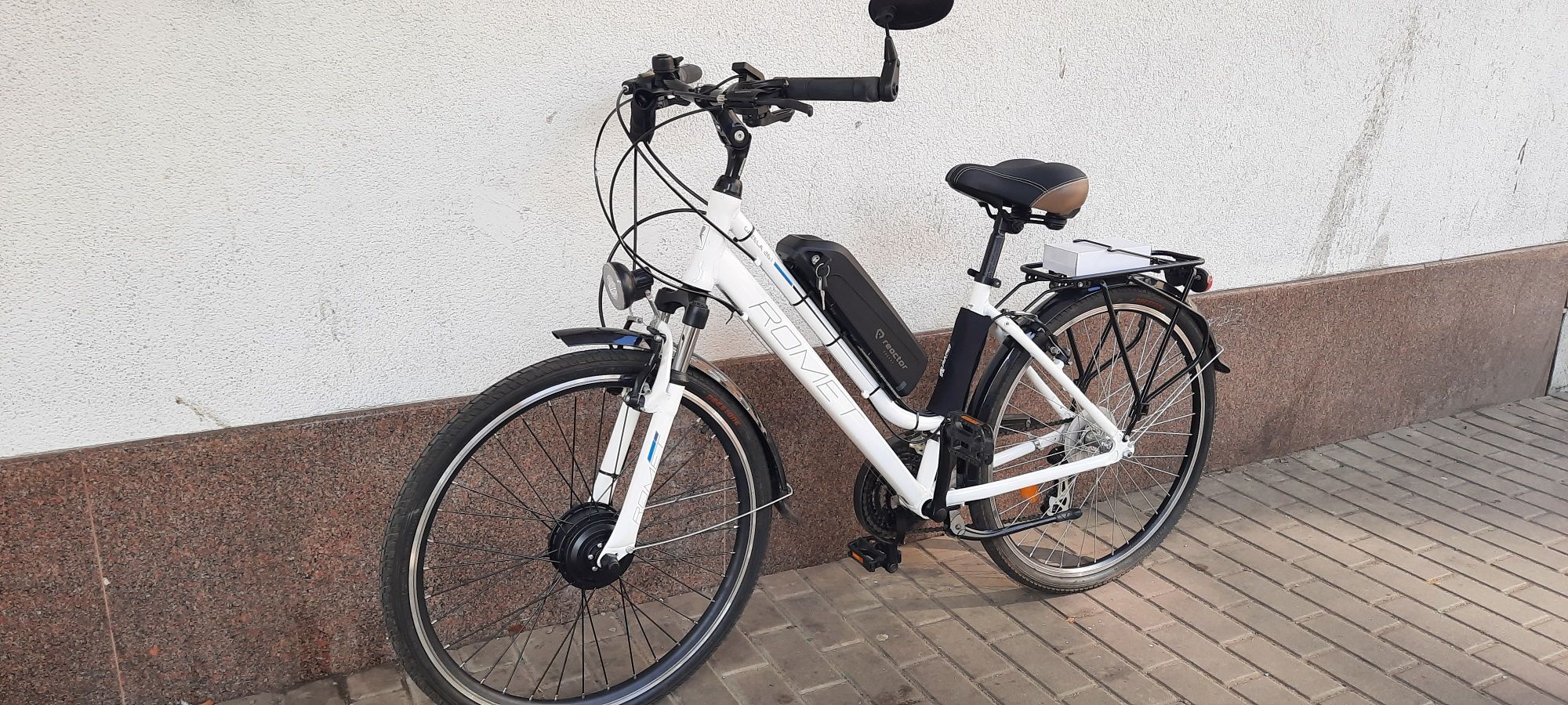 Elektryczny Romet Gazela 26" 250W damka rower damski Shimano e-Gazela