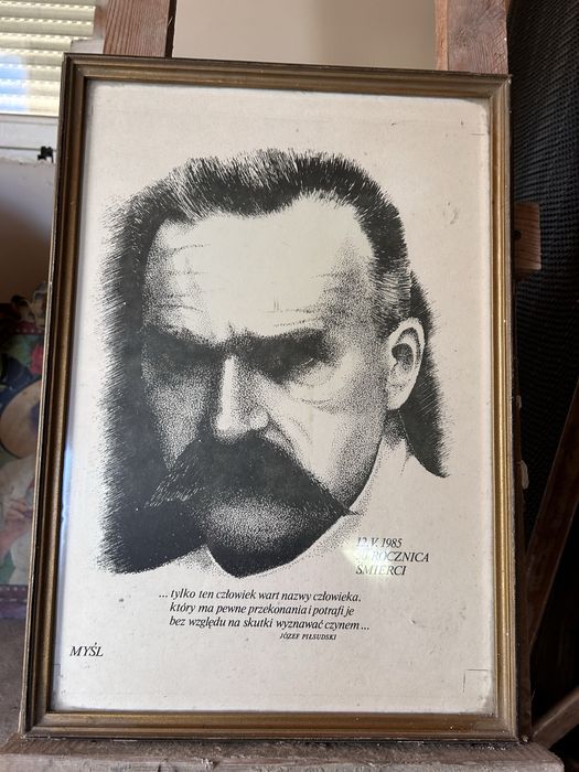 Plakat Marszałek Józef Piłsudski