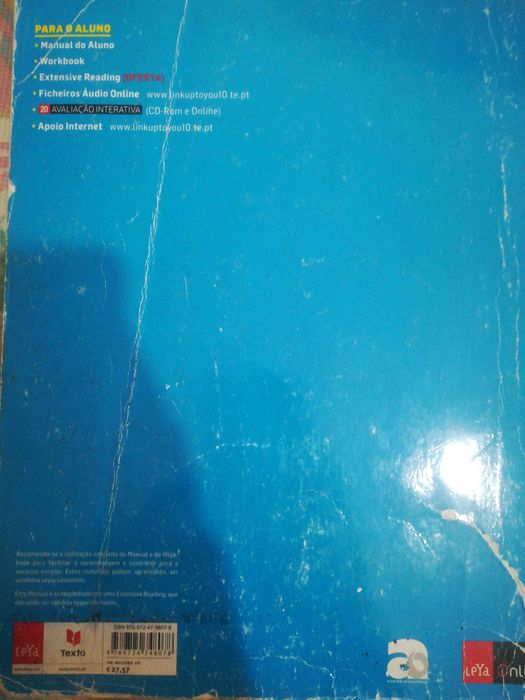 Manual de inglês, LINK UP TO YOU!, 10° ano
