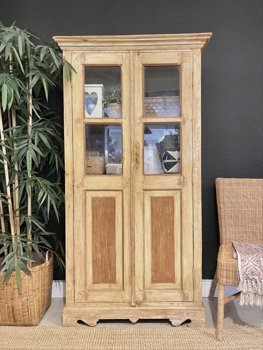 2 vitrine, louceiro, livreiro, movel, aparador, indiano, rustico