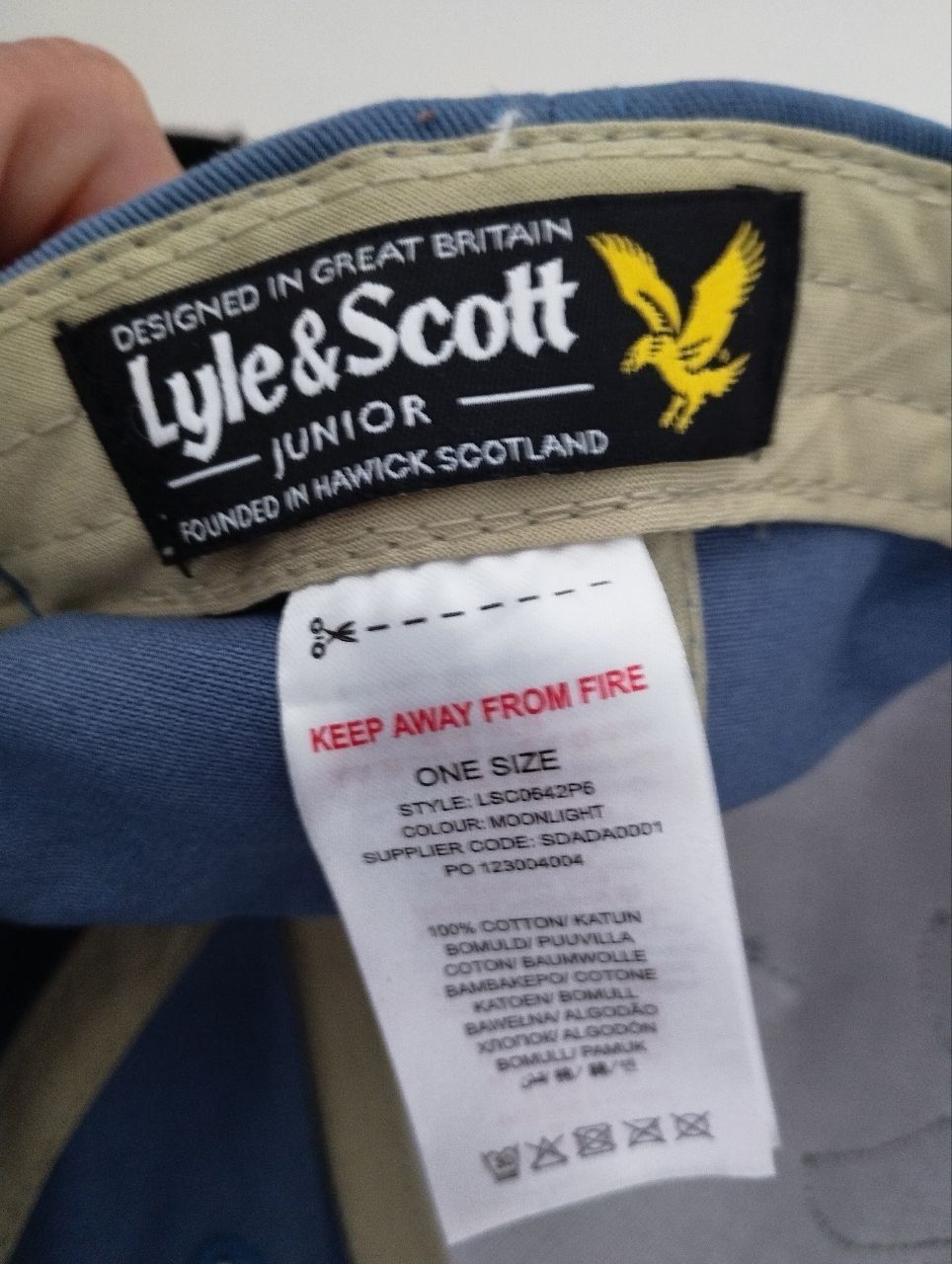Кепка Lyle & Scott