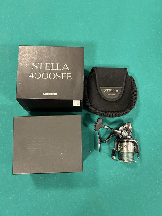 Kołowrotek Stella 4000 S FE Shimano wraz z akcesoriami