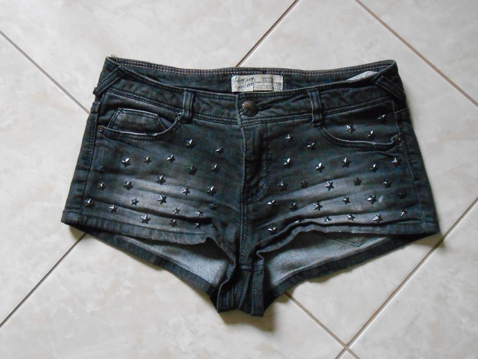 spodenki jeans S/M BERSHKA BDB!