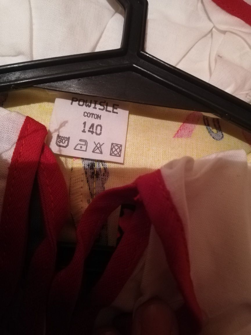 Przebranie, strój karnawałowy, pajacyk, klaun, czarodziej, rozm 140