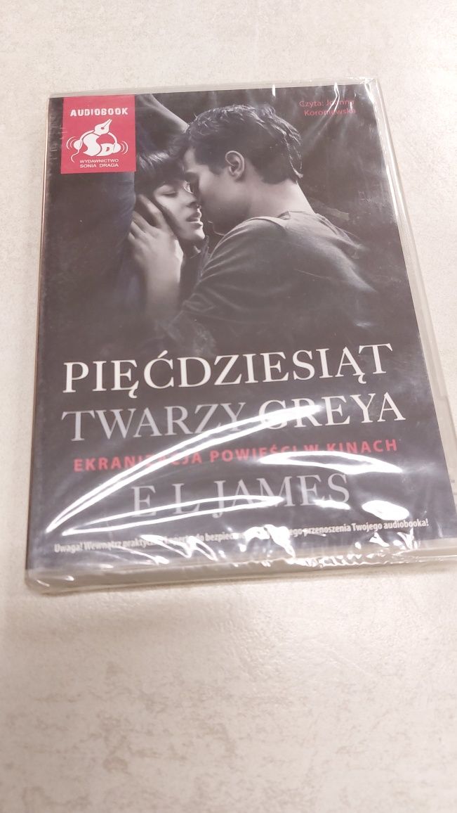 Pięćdziesiąt twarzy Greya. Audiobook. Nowe, zafoliowane