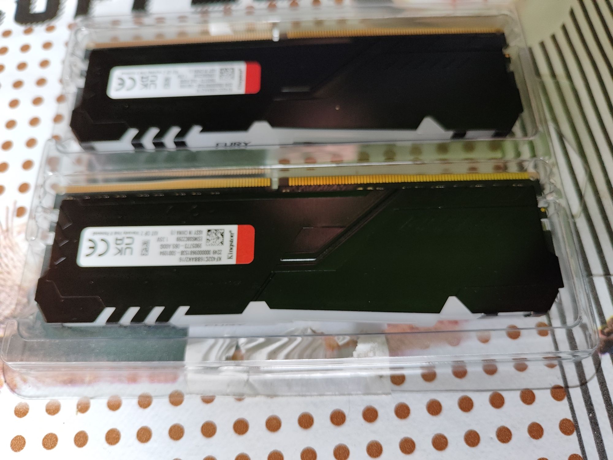 Pamięć ram 2x8gb Kingston fury