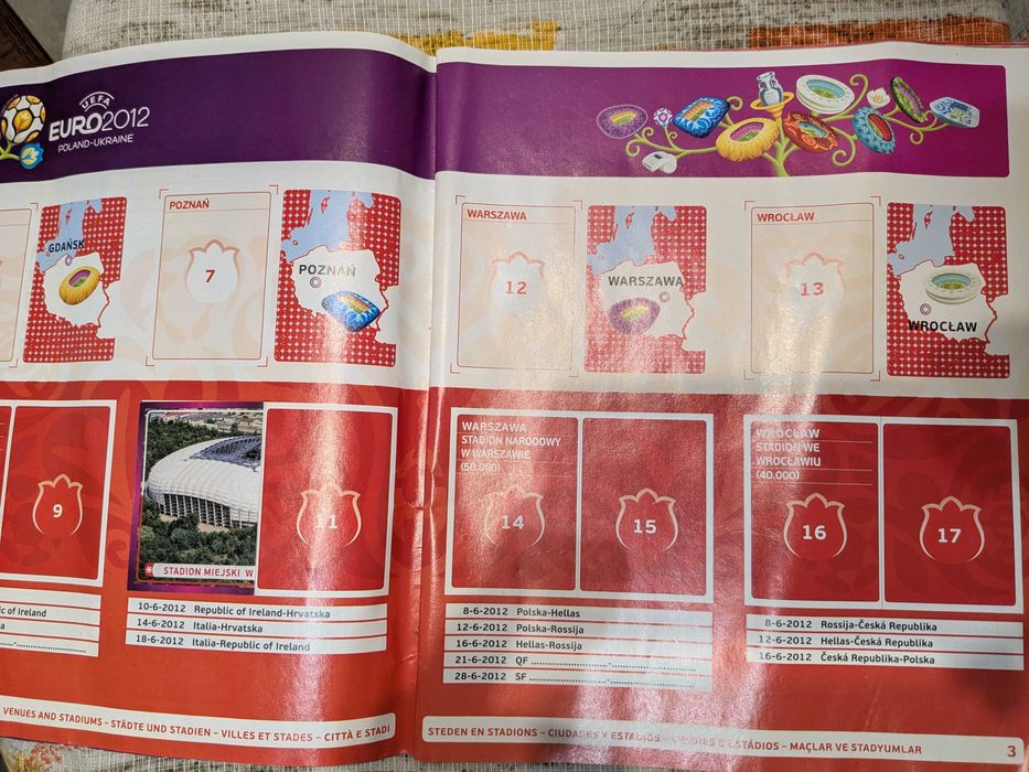 Panini Euro 2012 Poland-Ukraine
