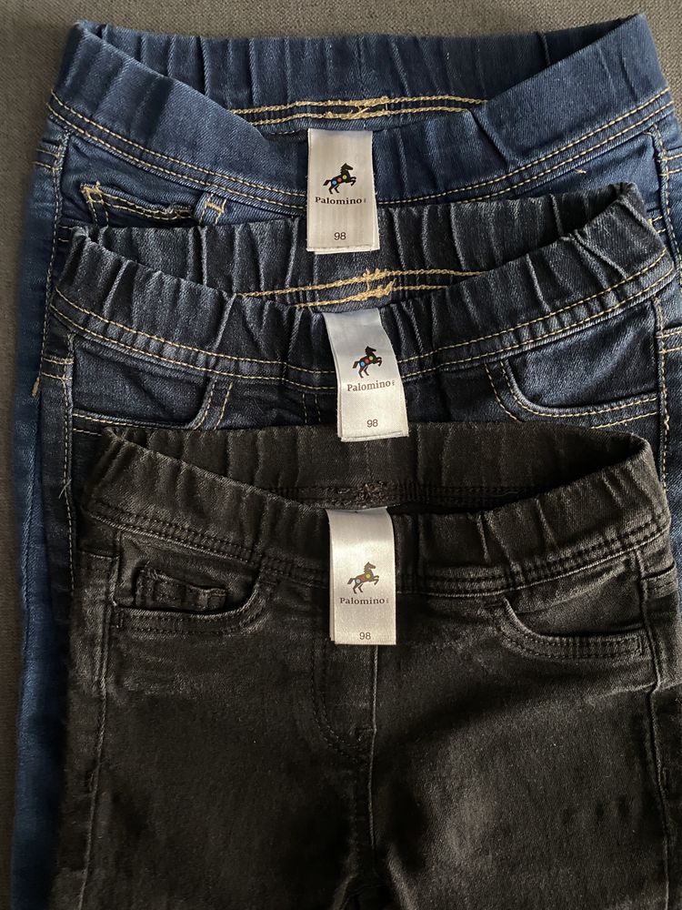 Jeansy Jegginsy C&A Palomino Skinny Rozmiar 98