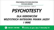 Psychotesty w Łowiczu,badania psychologiczne dla kierowców i z pracy