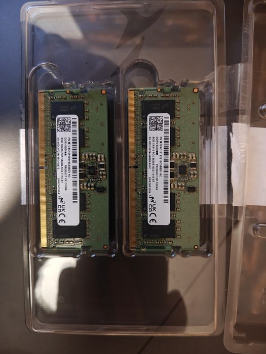 SoDIMM DDR5 16GB 5600mhz (2x8GB) Micron