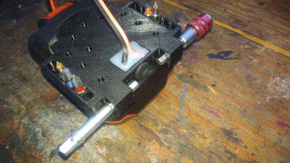 Adaptador X20 Parkside com Bits " 3D PRINT ORIGINAL "