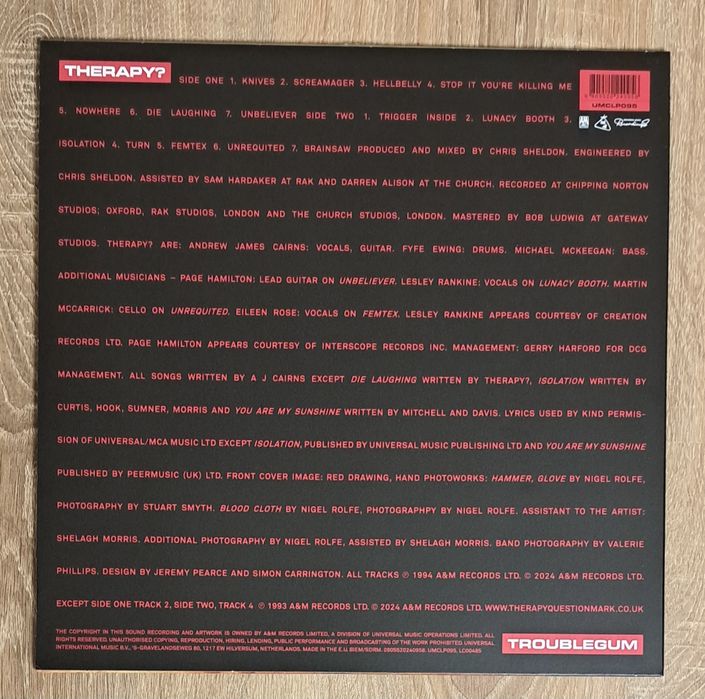Therapy? - Troublegum - Kolorowy WINYL VINYL