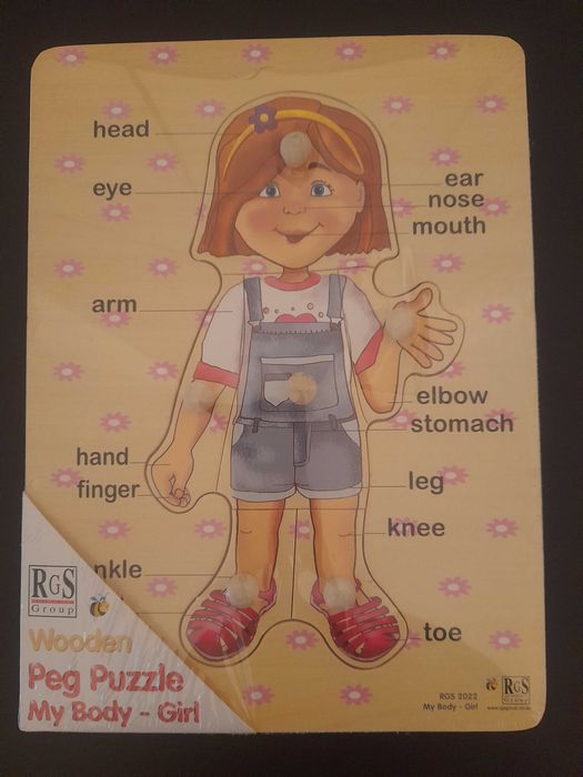 Puzzle de Anatomia para crianças em Madeira (Novo)