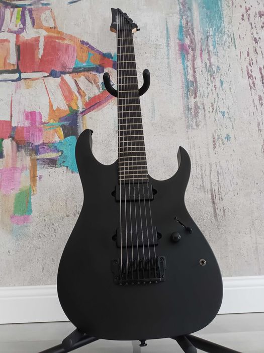 Ibanez RGIXL7 BKF Iron Label Baryton 27" Gitara Elektryczna 7 strun