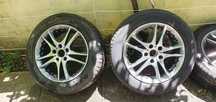 4 jantes 16 aez furacao 5x112 com 2 pneus novos