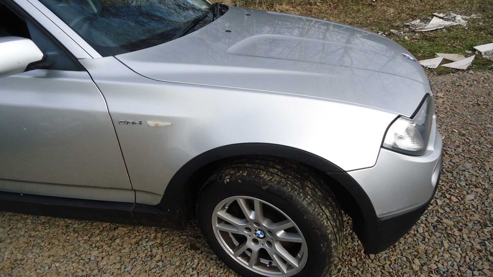 Klapa tył BMW E83 X3 LIFT Titansilber Metallic