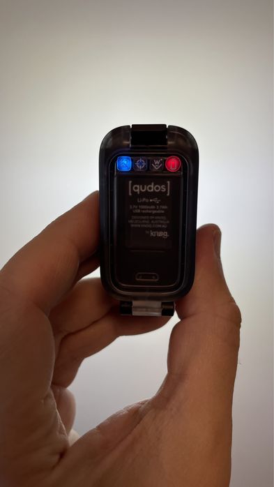 Knog qudos, luz para  GoPro ou outras câmeras