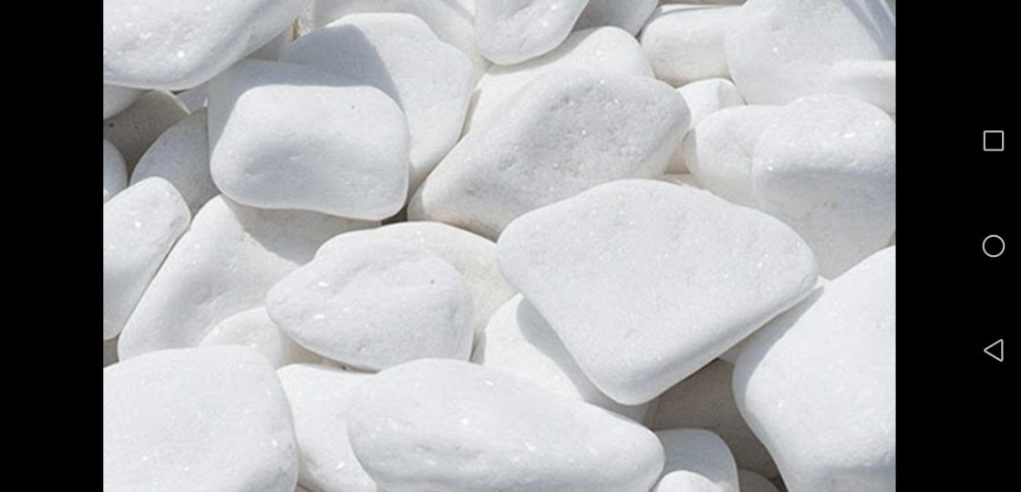 Kamień ozdobny śnieżno biały - grecki