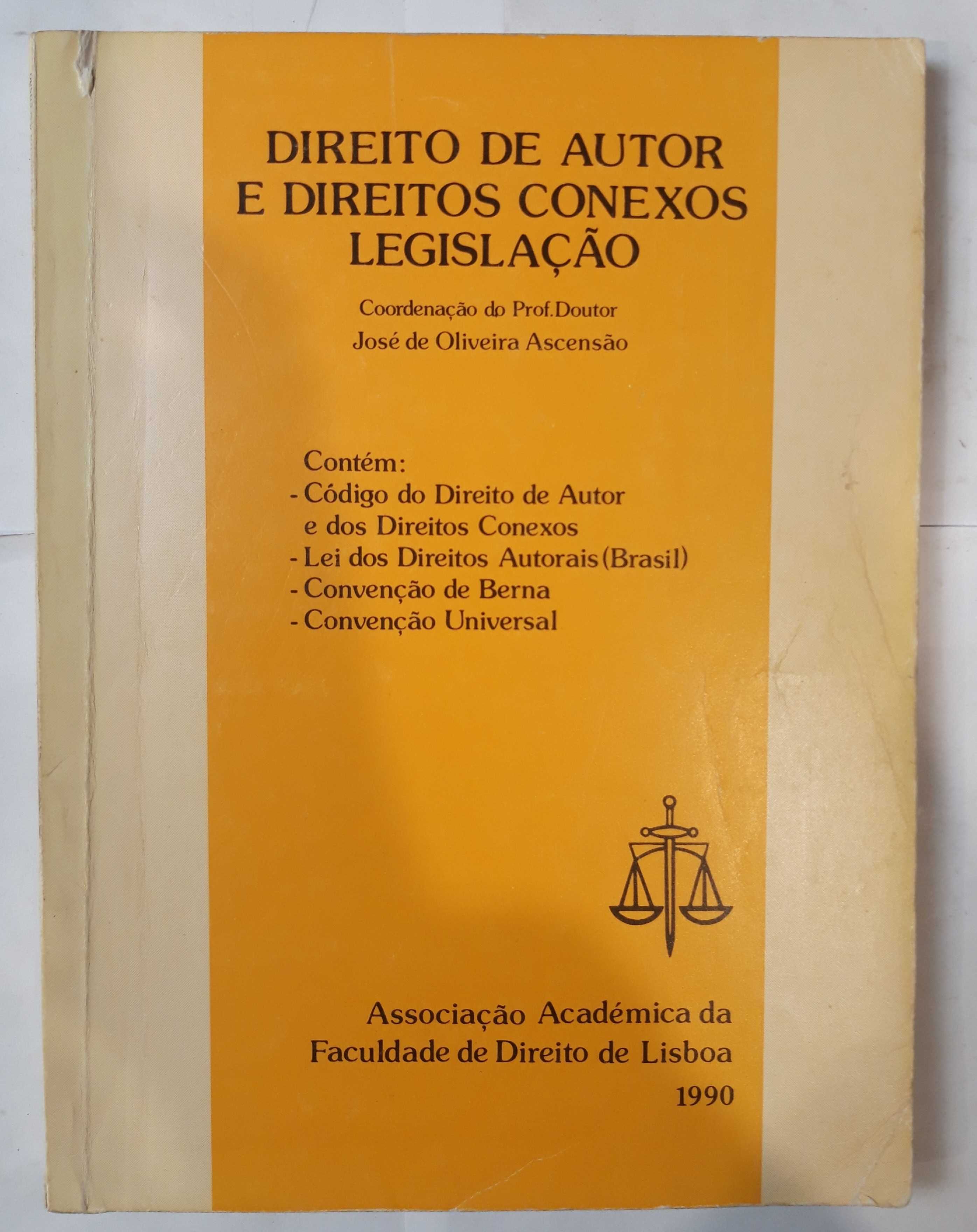 E1 - Livro - Direito de Autor e Direitos Conexos Legislação