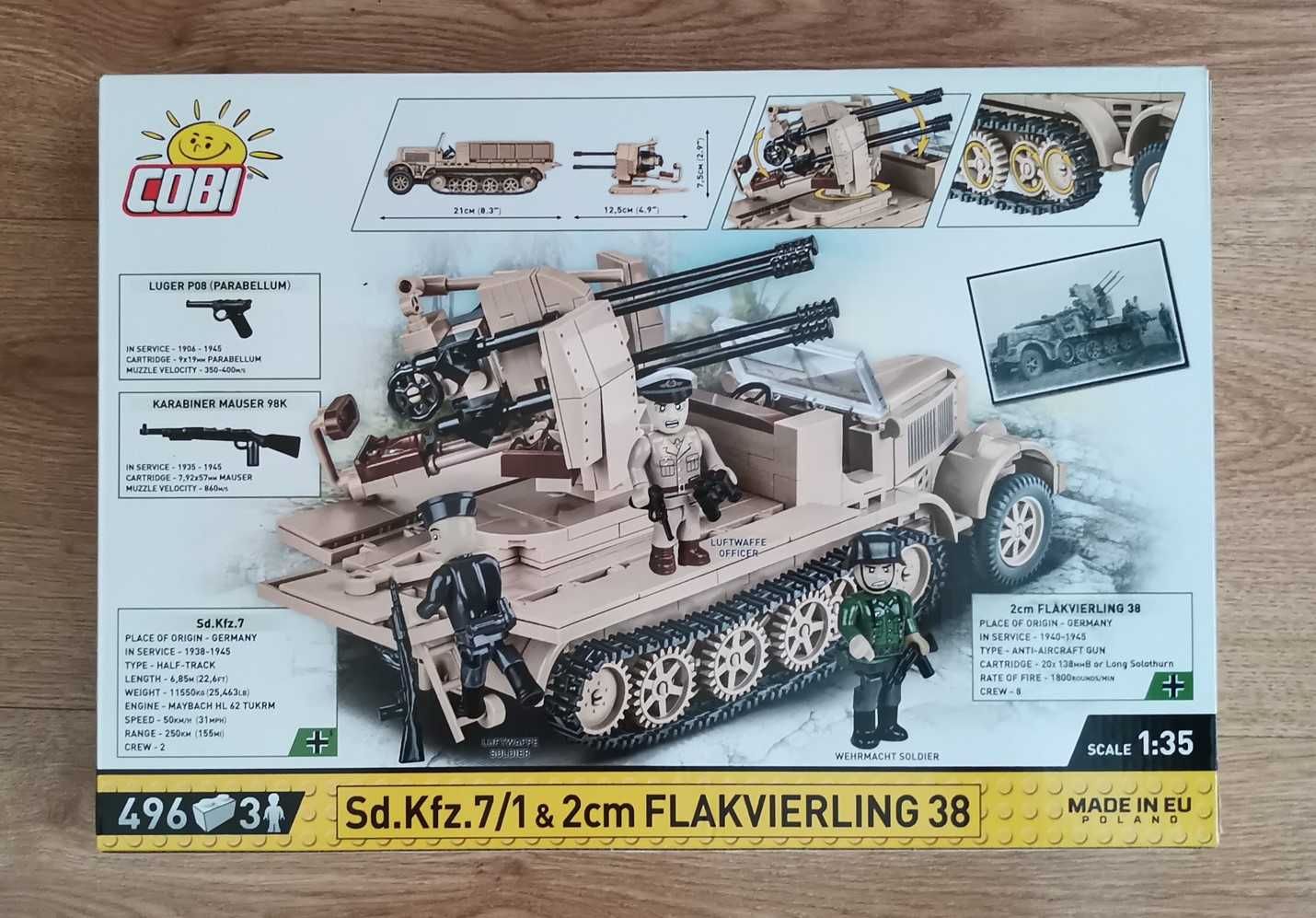 Klocki Cobi 2274 Flakviertling