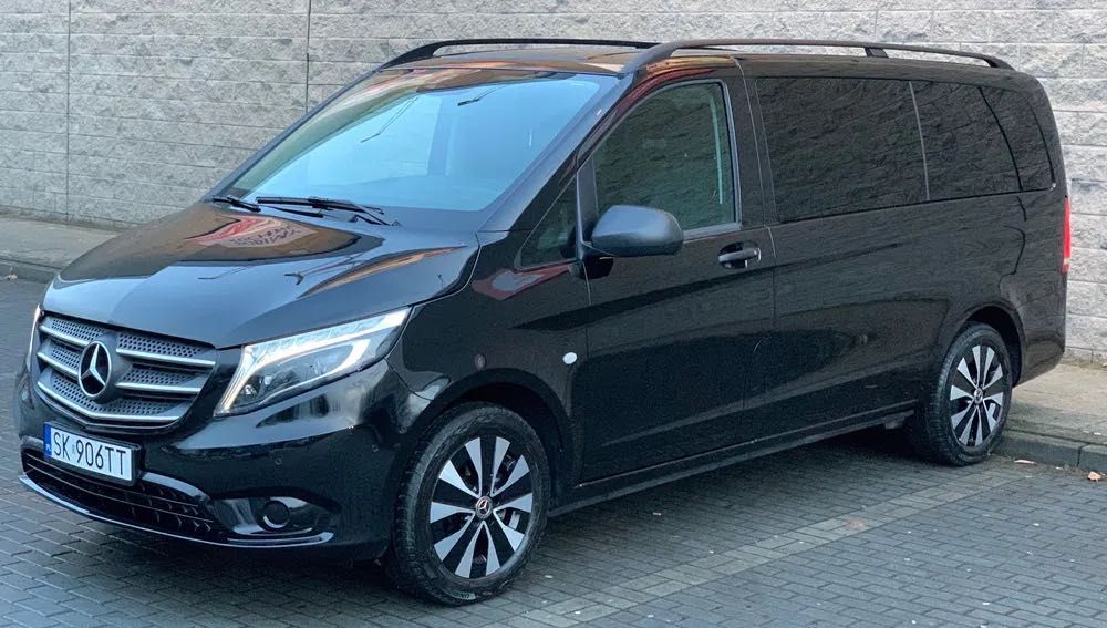 Wynajem, busa Mercedes Vito 8 os. automat woj.Śląskie