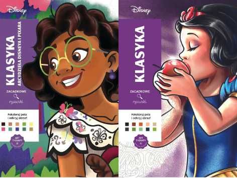 Розмальовка антистресс disney раскраски за номерами дісней Польща