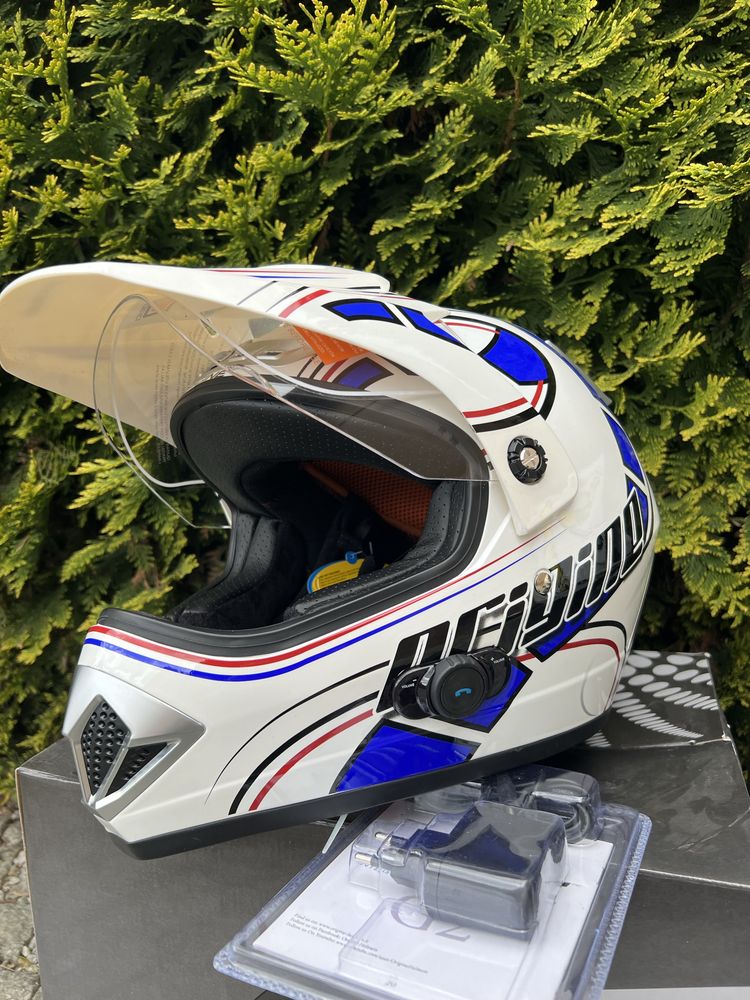 Kaski motocyklowe kask motocyklowy cross quad mtb airoh LS2 fox