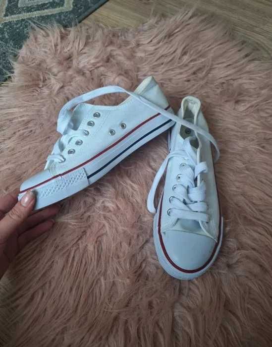 Klasyczne białe trampki NOWE ala Converse 38