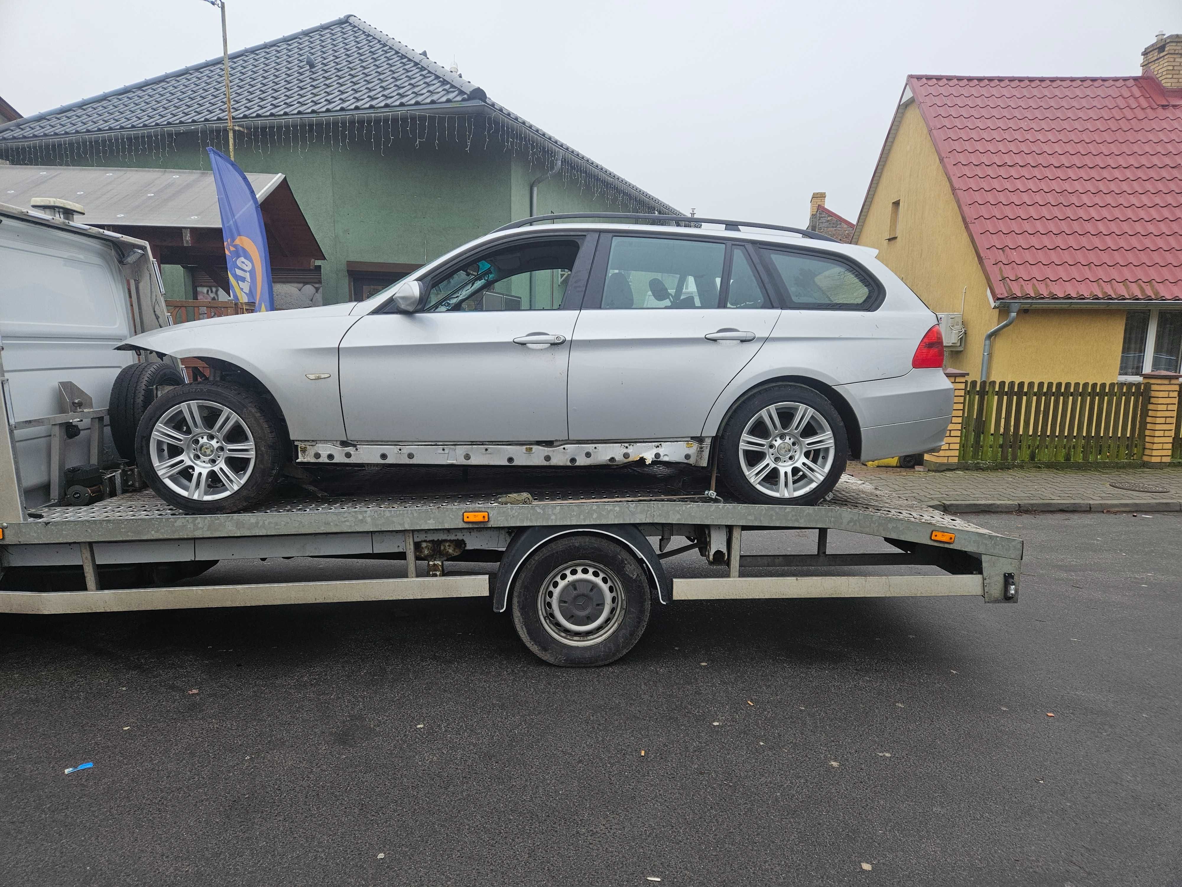 Bmw e91 n47d20 177km lolor titansilber  wszystkie czesci!