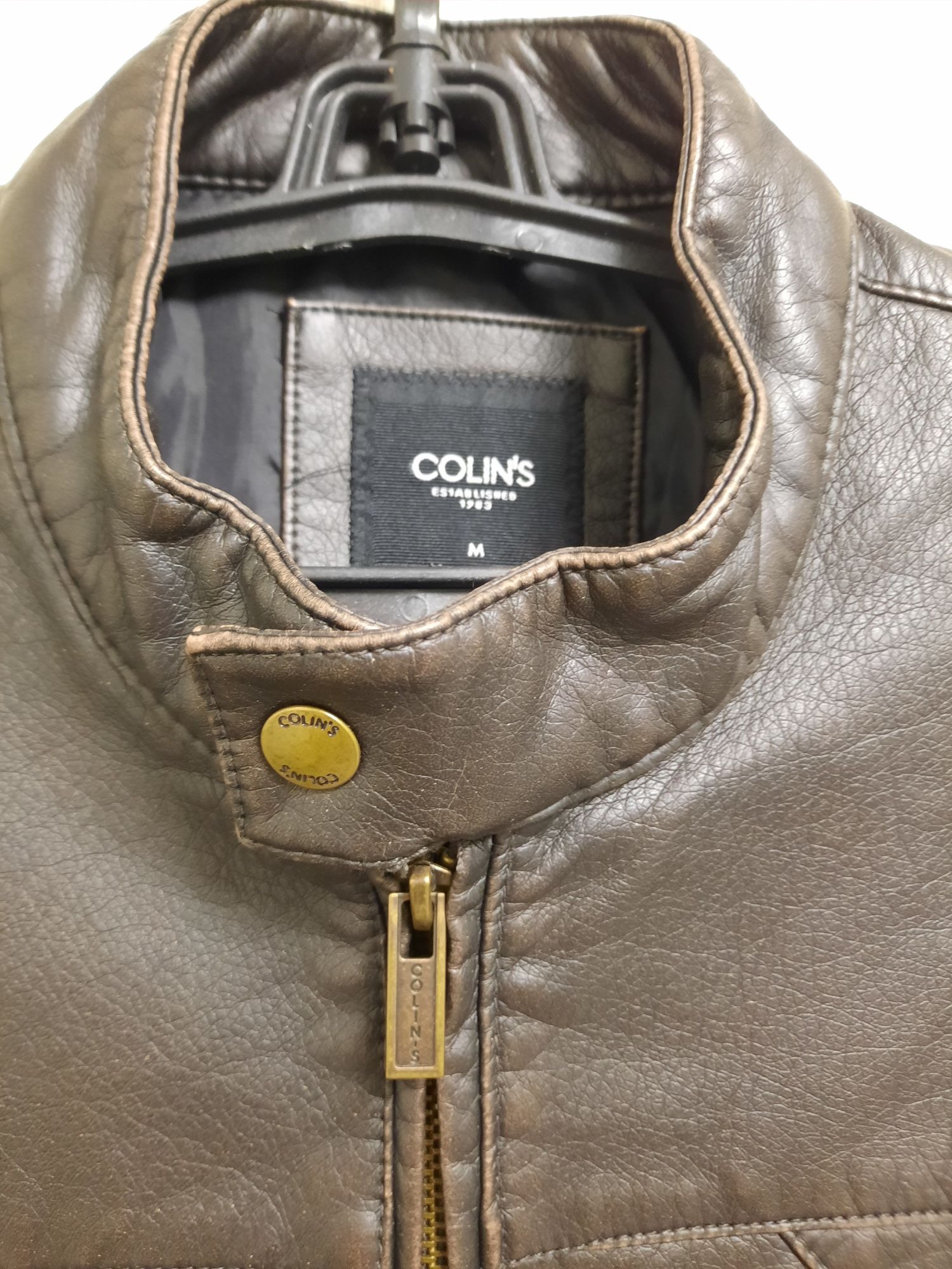 Куртка чоловіча Colin's зі штучної шкіри р. М