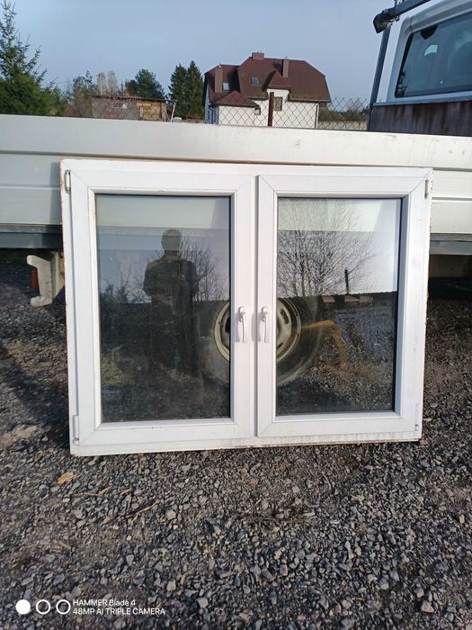Okno PCV z demontażu 146x113