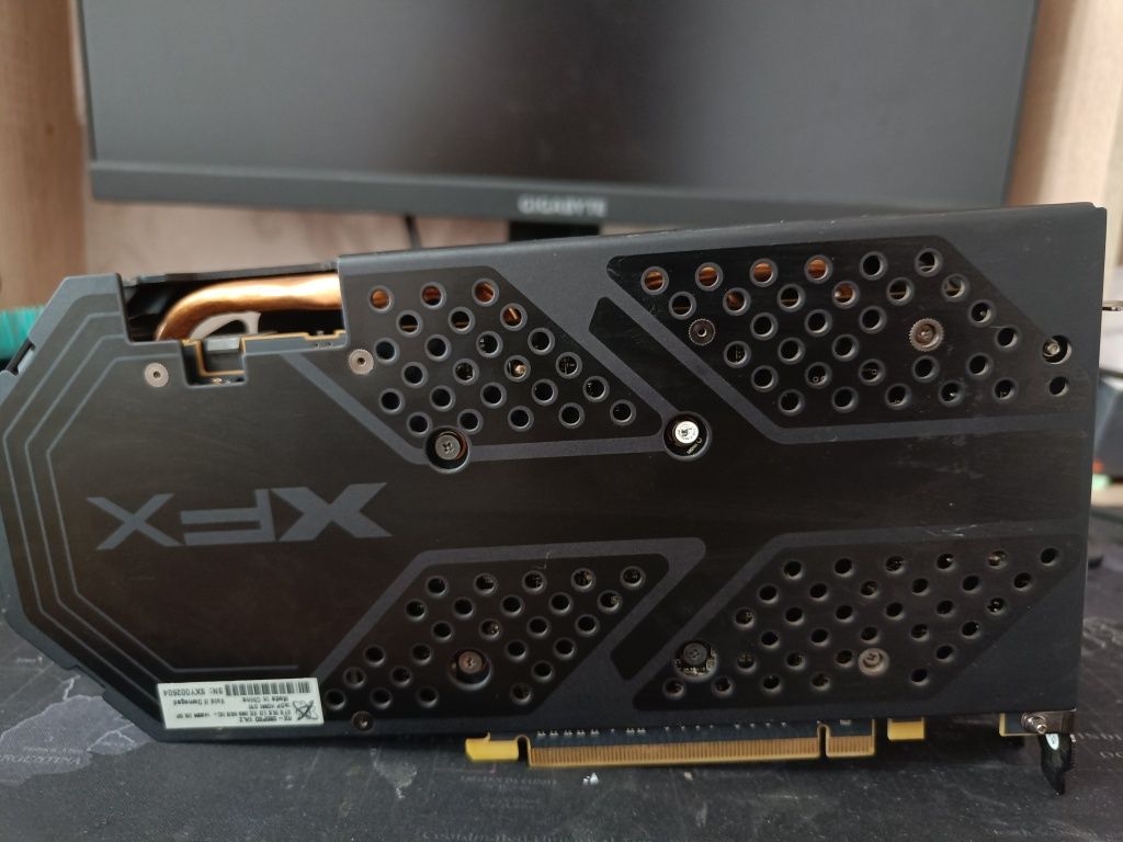 Xfx Rx 580 8gb гарантія + відео тесту  з серійним