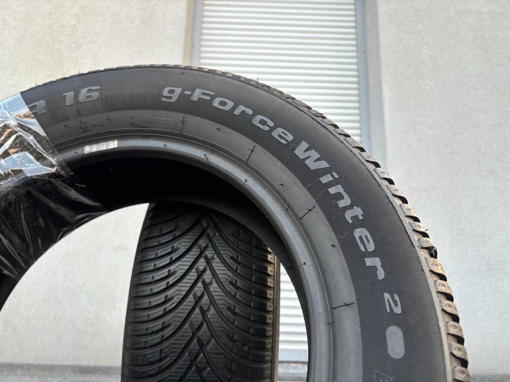 2szt zimowe 215/60R16 BfGoodRich 7,2mm 2021r świetny stan! Z5691 gwar