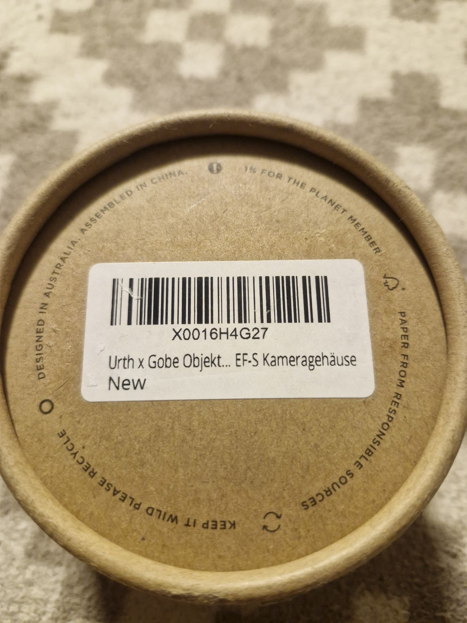 Adapter do mocowania obiektywu