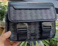 Torba na ramię Lacoste męska czarna – nowa z metką, elegancka