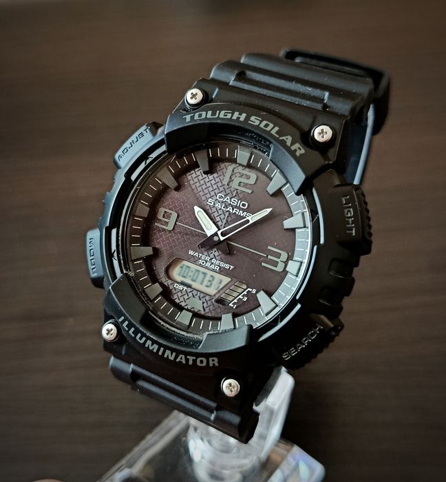CASIO AQ-S810W Tough Solar Часы на солнечной батарее