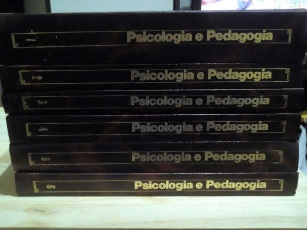 Livros Psicologia e Pedagogia com 6 Volumes
Edição de 1983